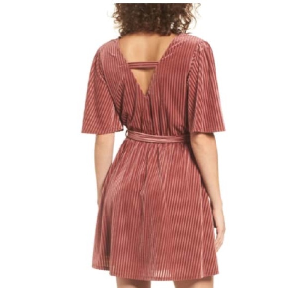 Lost + Wander | Dresses | Lost Wander Carmen Dark Rose Mini Dress Nwt ...